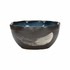 302582 Shiga 7in. Ceramic Kabira Bay Bowl with Shiga Black/White/Blue Inside Finish