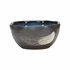 302582 Shiga 7in. Ceramic Kabira Bay Bowl with Shiga Black/White/Blue Inside Finish