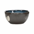 302582 Shiga 7in. Ceramic Kabira Bay Bowl with Shiga Black/White/Blue Inside Finish