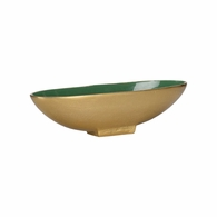 302588 Wildwood Emerald Oval Bowl - Sm