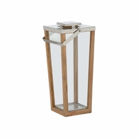 302771 Wildwood Lanai Teak And Glass Hurricane - Md