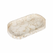 302801 Wildwood 2.5in. Stone Collector's Tray with Natural White Finish