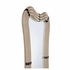 302803 Wildwood 48in. Wood/Metal Perret Mirror with White Oak/Coffee Bronze Finish