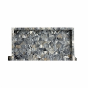 302811 Wildwood 2.5in. Bone Greer Tray - Large with Natural Gray Finish