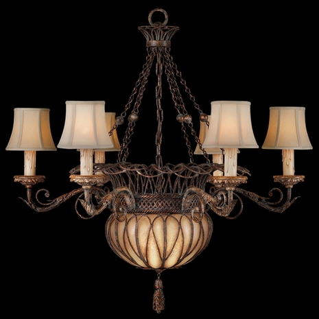 303140ST Fine Art Lamps Casa di Campagna Chandelier
