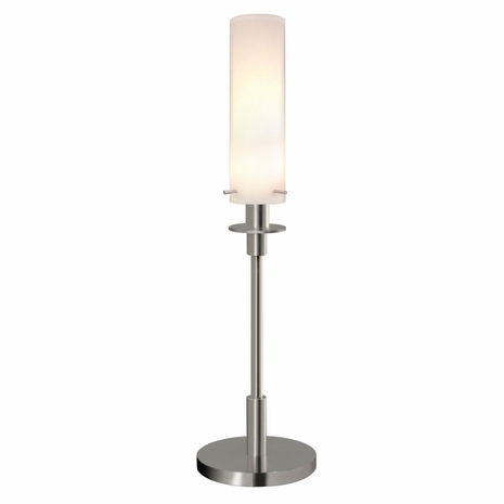 3032.01 Sonneman Modern Origins, Transitional Candle Table Lamp in Polished Chrome Finish
