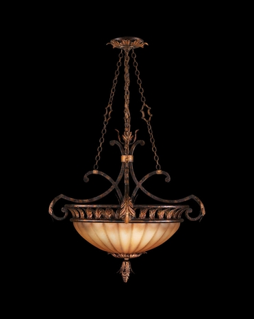303840ST Fine Art Lamps Brighton Pavillion 37 inch 3 Light Pendant