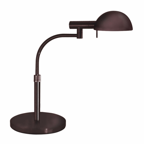 3043.30 Sonneman Modern Origins E Dome Table Lamp in Rose Bronze Finish