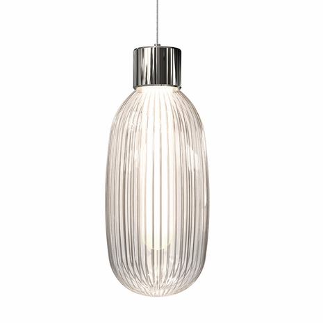 3101.35 Sonneman Friso Multi-Forms LED Pendant with Polished Nickel Finish