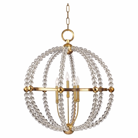 3130 Hudson Valley Danville 5 Light Chandelier