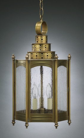 3132 Northeast Lantern Fillmore (3) Light Candelabra Hanging Fixture With Multiple Glass & Finish Options