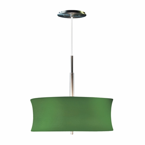 3137.10G Sonneman Modern Origins Lightweights Small Round Ceiling Pendant in Satin Aluminum Finish
