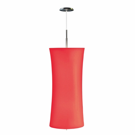 3138.10R Sonneman Modern Origins Lightweights Large Cylinder Ceiling Pendant in Satin Aluminum Finish