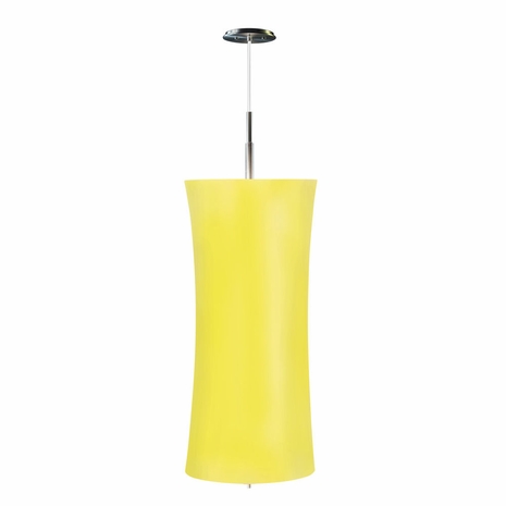 3138.10Y Sonneman Modern Origins Lightweights Large Cylinder Ceiling Pendant in Satin Aluminum Finish