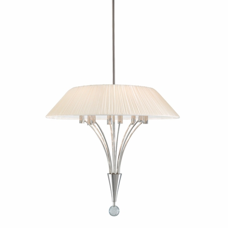 3195 Sonneman Lighting Warm Contemporary Fontana Collection 8 Light Pendant