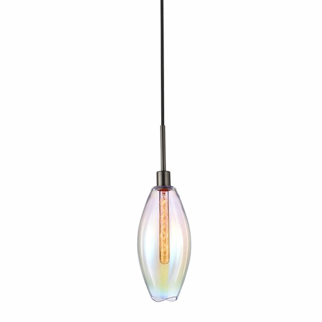 3196.20D Sonneman Lillia Contemporary Pendant with Retro Nickel Finish