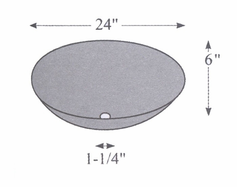 32 Hubbardton Forge Bowl Glass Shade
