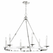 3206 Hudson Valley Allendale 6 Light Chandelier