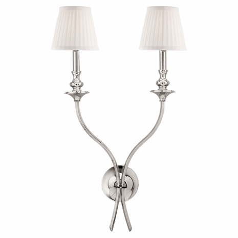 322 Hudson Valley Monroe 2 Light Wall Sconce