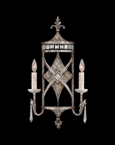 323550ST Fine Art Lamps Winter Palace 27 inch 2 Light Sconce