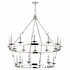 3247 Hudson Valley Allendale 20 Light Chandelier