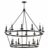3247 Hudson Valley Allendale 20 Light Chandelier