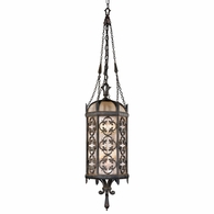 325282 Fine Art Lighting Costa del Sol 10"W Outdoor Lantern with Black Finish