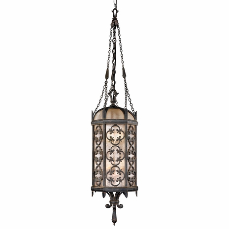 325282 Fine Art Lighting Costa del Sol 10"W Outdoor Lantern with Black Finish