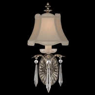 327650 Fine Art Lighting Winter Palace 20"H Sconce with Silver Finish