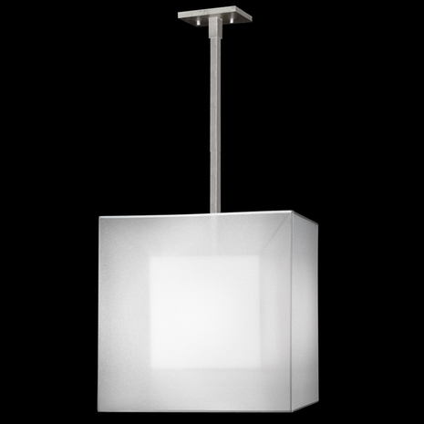 330640-2ST Fine Art Lamps Quadralli Silver inch 1 Light Pendant