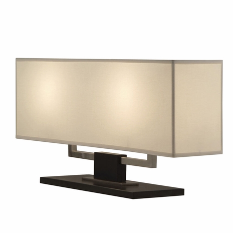3312.50 Sonneman Modern Origins Hanover Bankette Lamp in Black Nickel Finish