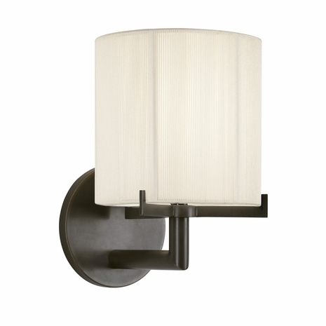 3347 Sonneman Lighting Warm Contemporary Boxus Round Collection 1 Light Wall Sconce