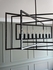 337-RS Crystorama Capri 9 Light Raw Steel Chandelier