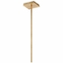 339-GA Crystorama Capri 7 Light Antique Gold Lantern Chandelier