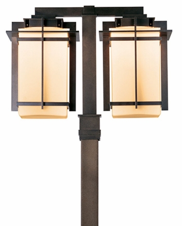 34-6010 Hubbardton Forge Lighting Tourou Outdoor Double Post Light