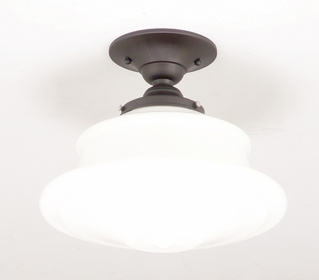 3412F-AGB-R Hudson Valley Lighting Petersburg Flush Mount (CLEARANCE ITEM)