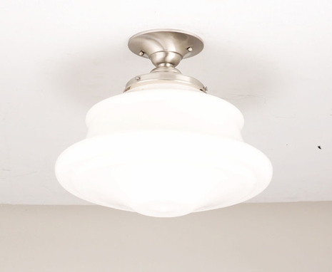 3416F-SN-R Hudson Valley Lighting Petersburg Flush Mount Returned Product