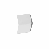 3440.03 Sonneman Turo Small Sconce with Satin White Finish