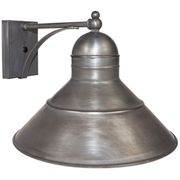 3441  Northeast Lantern Barn Wall Light in Antique or Dark Brass with Medium Base Socket