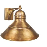 3441  Northeast Lantern Barn Wall Light in Antique or Dark Brass with Medium Base Socket