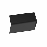 3442.25 Sonneman Turo Large Sconce with Satin Black Finish