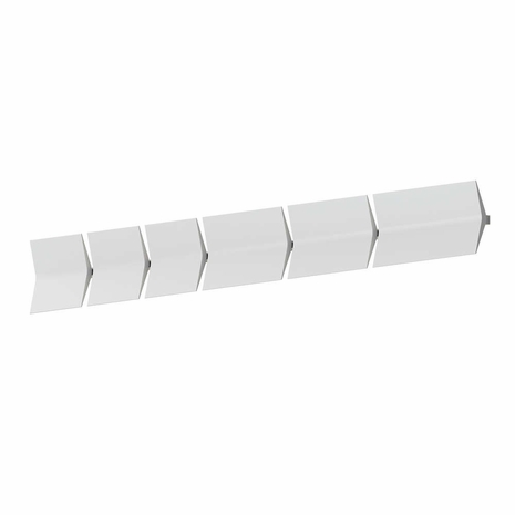 3445.03 Sonneman Turo 55" Wall Kit with Satin White Finish