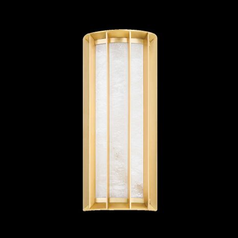 346-14-VB Corbett Lighting Leda 1 Lt. Wall Sconce with Vintage Brass Finish
