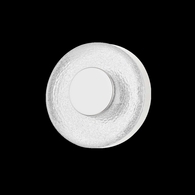 351-01-PN Corbett Lighting Pearl 1 Lt. Wall Sconce with Polished Nickel Finish