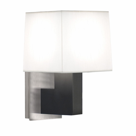 3517.28 Sonneman Modern Origins Otto Sconce in Blackened Steel Finish