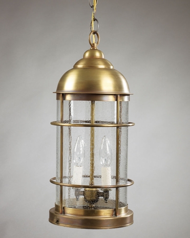 3532 Northeast Lantern Nautical (2) Light Candelabra Hanging Fixture With Multiple Glass & Finish Options