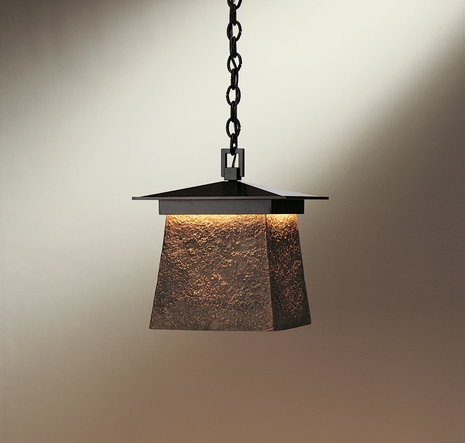 36-6026 Hubbardton Forge Hanging Large Lightfall Outdoor Wall Sconce
