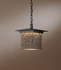 36-6026 Hubbardton Forge Hanging Large Lightfall Outdoor Wall Sconce