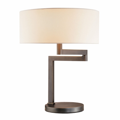 3625 Sonneman Lighting Warm Contemporary Osso Collection 2 Light Table Lamp