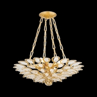 363-24-GL Corbett Lighting Vittoria 4 Lt. Chandelier with Gold Leaf Finish